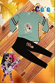 KIZ ÇOCUK ELSA TAYTLI TAKIM